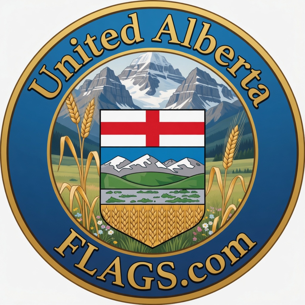 United Alberta Flags